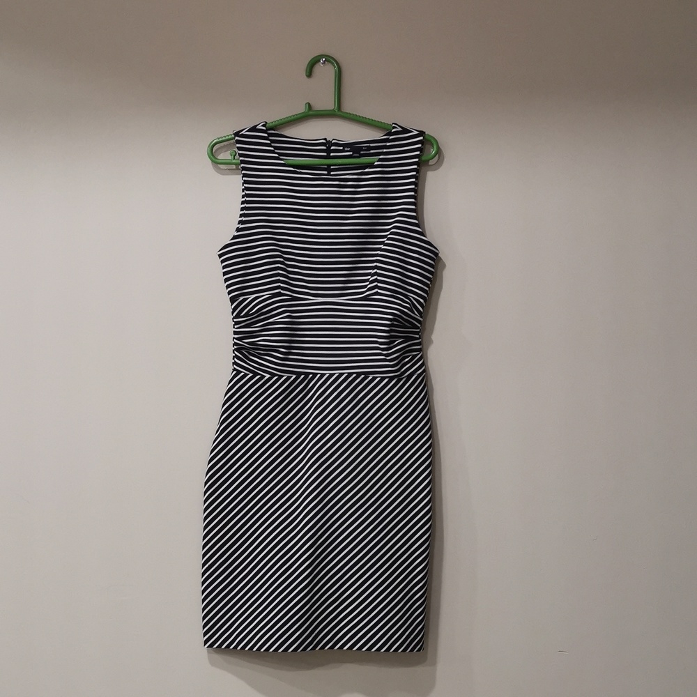 Gap | Black and White Stripe Dress